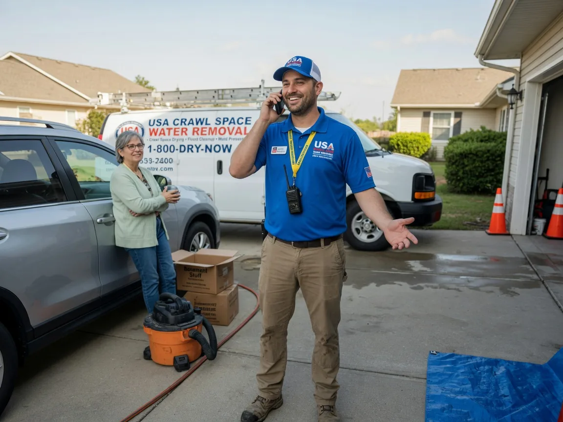 Crawl Space Water Removal O Kean, AR FAQs